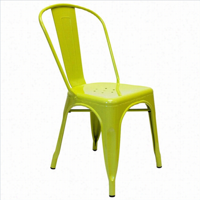 Aeon Furniture Garvin Dining Chair In Lime (set Of 2)