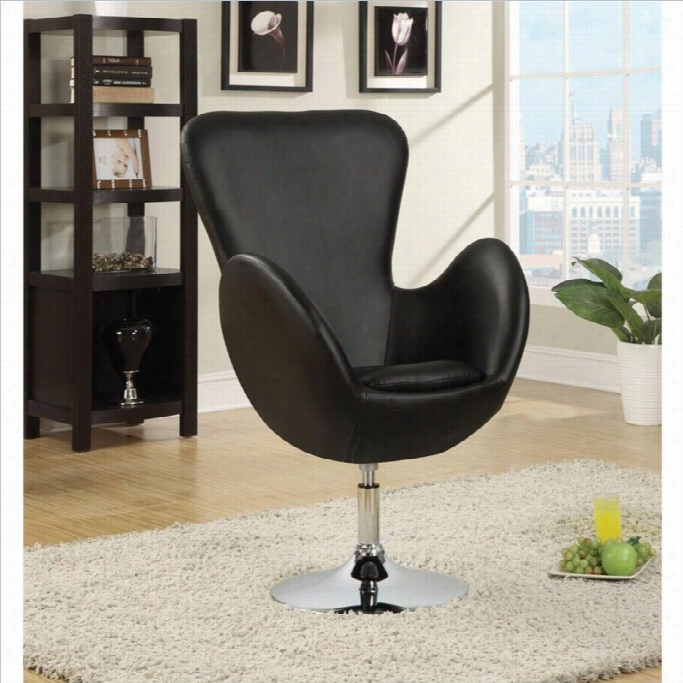 Coaste Leisure  Swivel Chair In Black