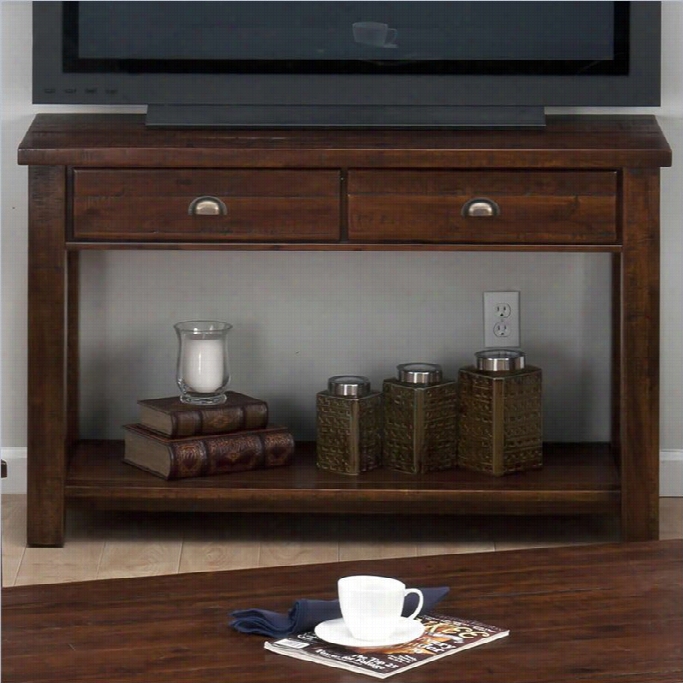 Jofrwn  Sofq Table Tv Tsand  In Urban Lodge Brown