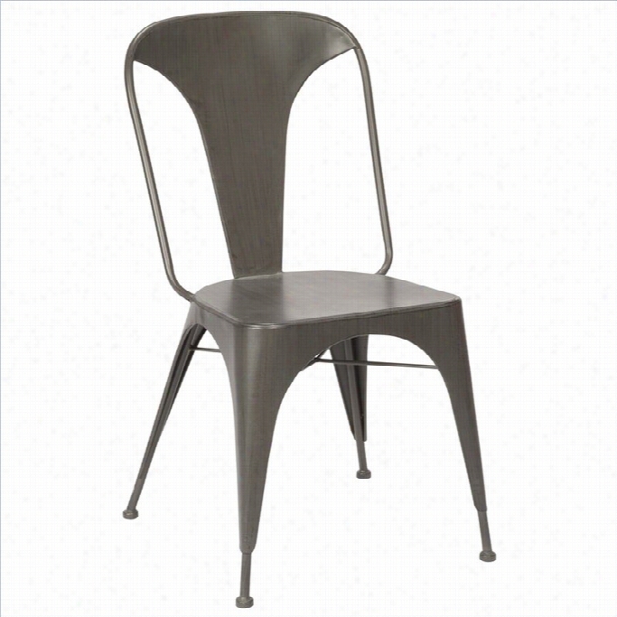 Moe's Brooklyn Dining Chair In Black