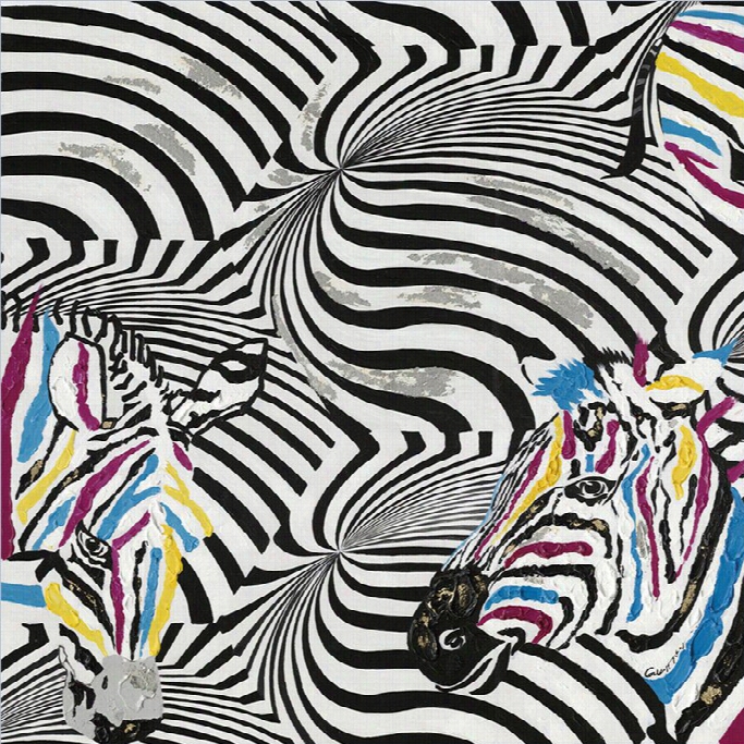 Meo's Zebra Wall Art In Mutlicolor