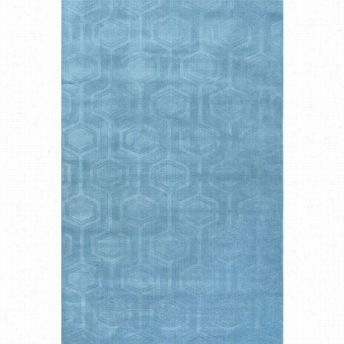 Nuloom 7' 6 X 9' 6 Hand Woven Ambrose Rug In Blue