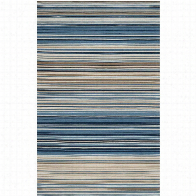 Safaieh Marbellab Lue  Contemporary Rug - 4' X 6'