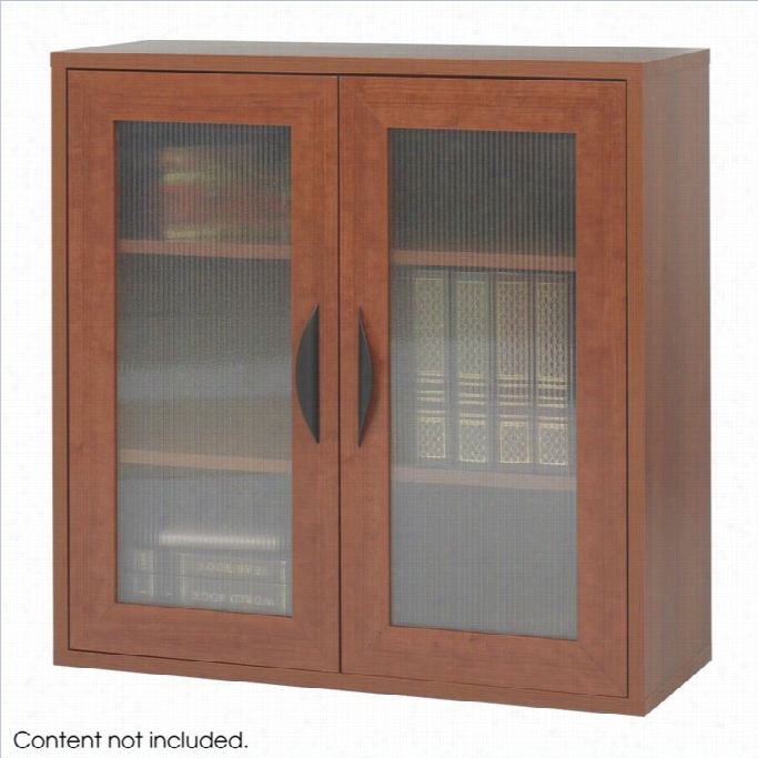 Safco Apres Modular Storage 2 Door Cabinet In Cherry