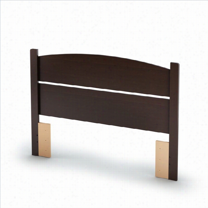 South Shore Libra Full Panel Headboard In Spresso