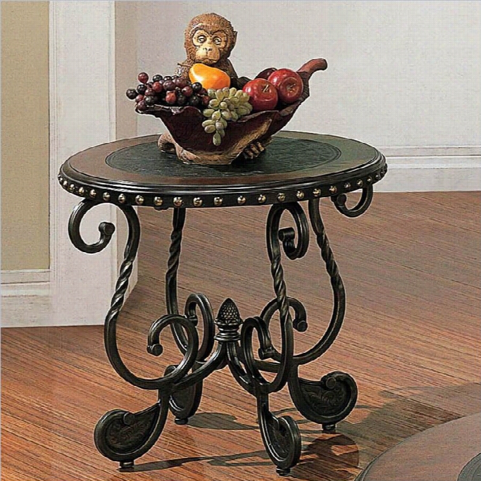 Steve Silver Company Rosemont Cherry Accent End Table