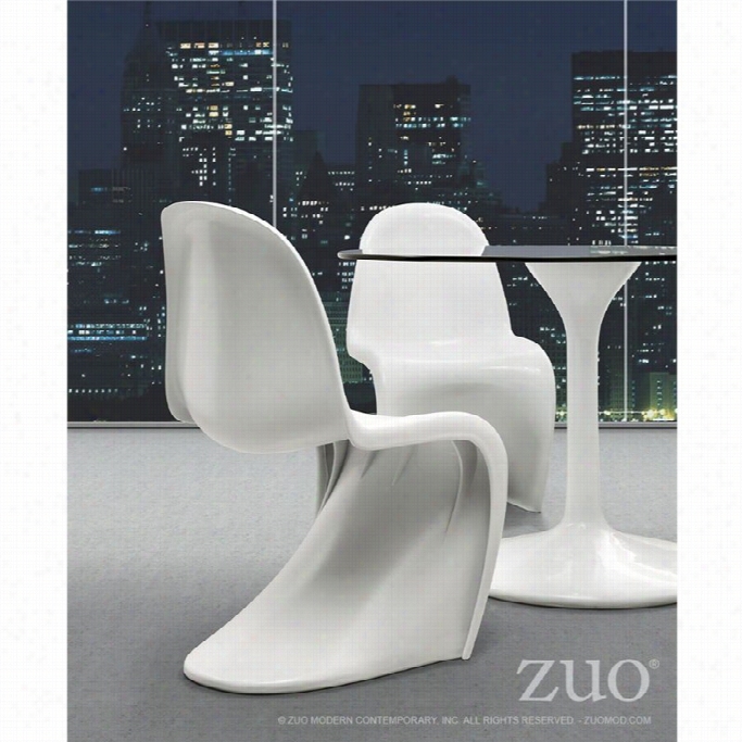 Zuo S Dinning Chair In White