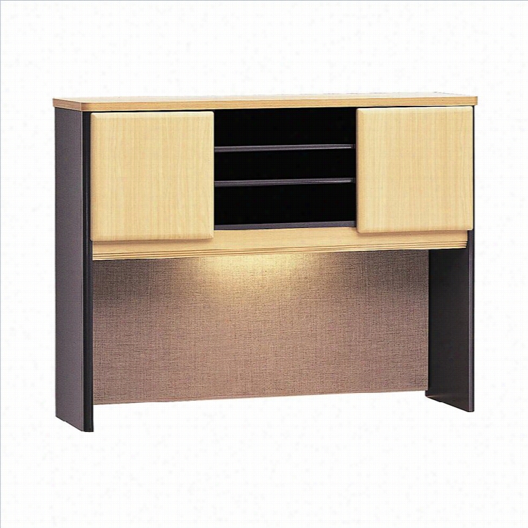 Bush Bbbf Series A 48w Hutch In Beech