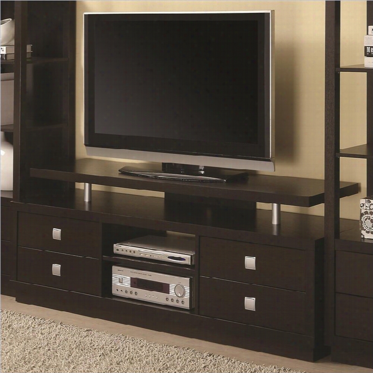 Coaster Wall Units Casual Tv Consolle In Cappuccino