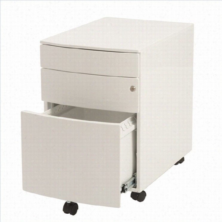 Eurostyle Floyd Ppf Filing Cabine T In White