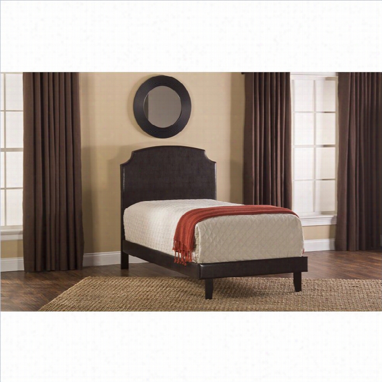 Hiillsdale Lawler Bedset With Rails In Brown-twin