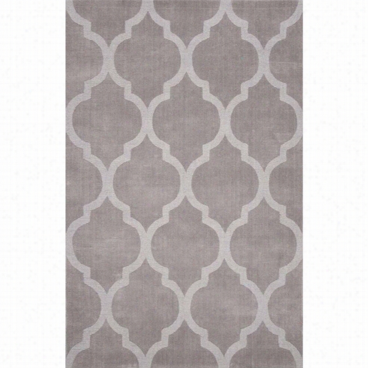 Nuloom 5' X 8' Hqnd Tufted Maybell Rug In Gray