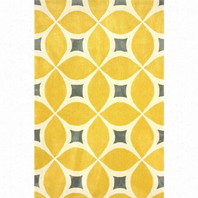 Nuloom 7'6 X 9'6 Hand Tufted Gabriela Area Rug In Sunflower