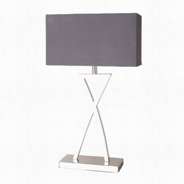 Renwil Madame Table Lamp In Chrome