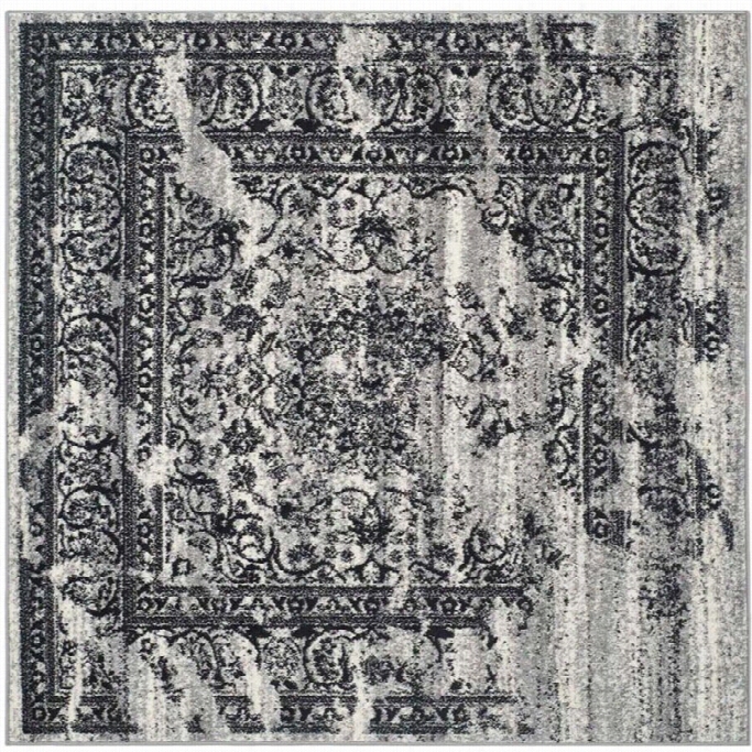 Swfavieh Adirondack Silver Area Rug - Square 4'