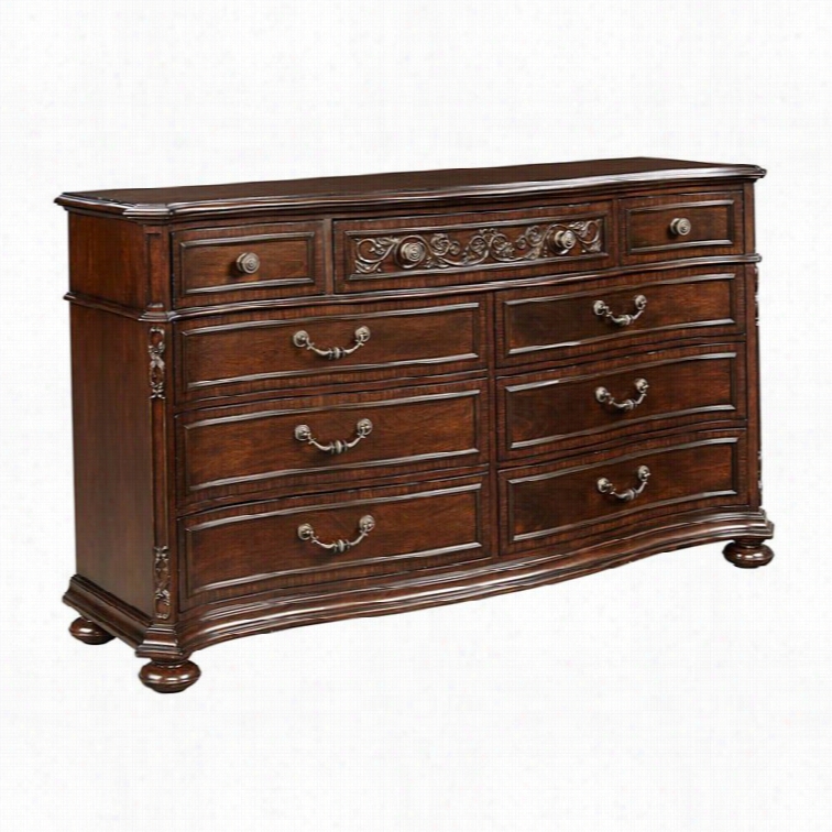 Stanley Furniture Casa D'onore 99 Drawer Dkuble Dresser In Sella