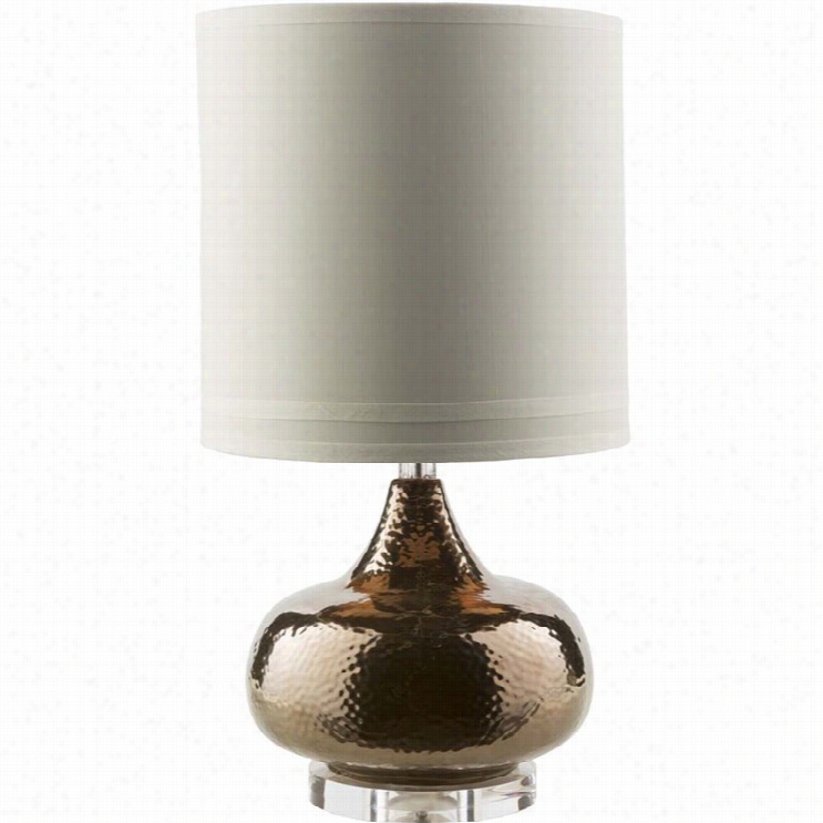 Surya Carmichael Ceramiic Table Lamp In Beige