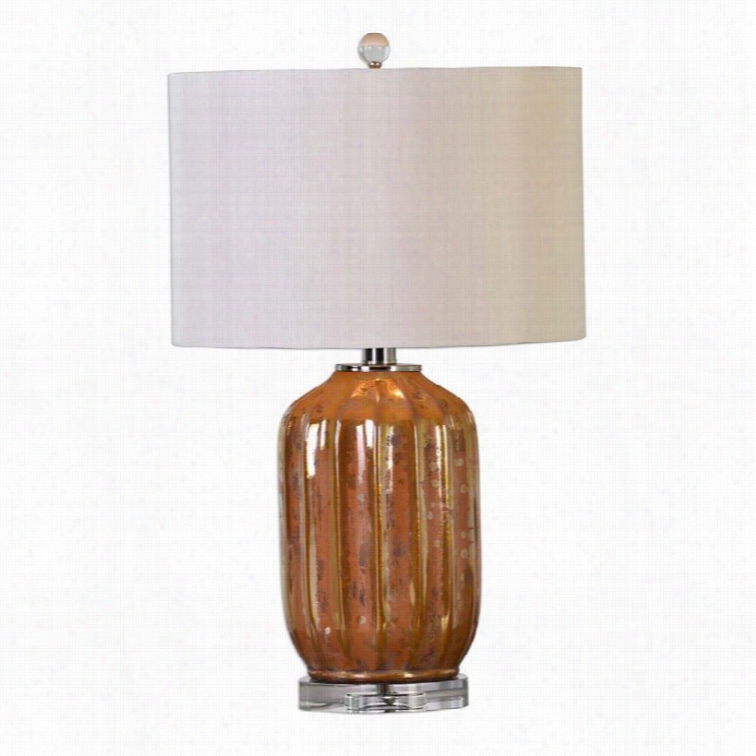 Utttermost Tiber Rust Bronze Lamp