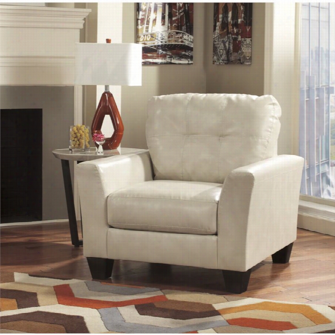 Ashley  Paulie Leagher Accent Chair In Taupe