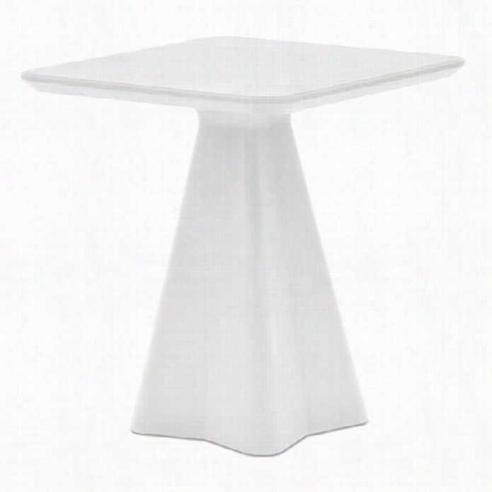 Doomitaliacompass-q Square Dining Table In White