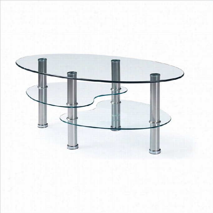 Global Furniture Clear Coffee Table