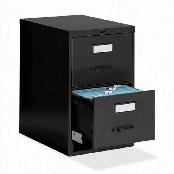 Global Ooffice 25 Legal Size Low Profile 2 Drawe Rvertical Metal File Storage Cabinet-blac