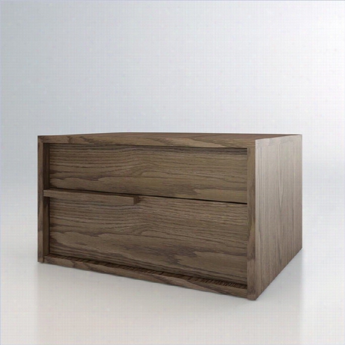 Modloft Jane Nightstand In Walnut