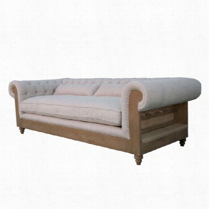 Moe's Homecollection Bordeaux Sofa In White