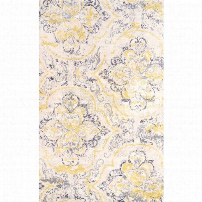 Nuloom 7' 6 X 9' 6 Machine Made Radiante Wash Rug In Ivory