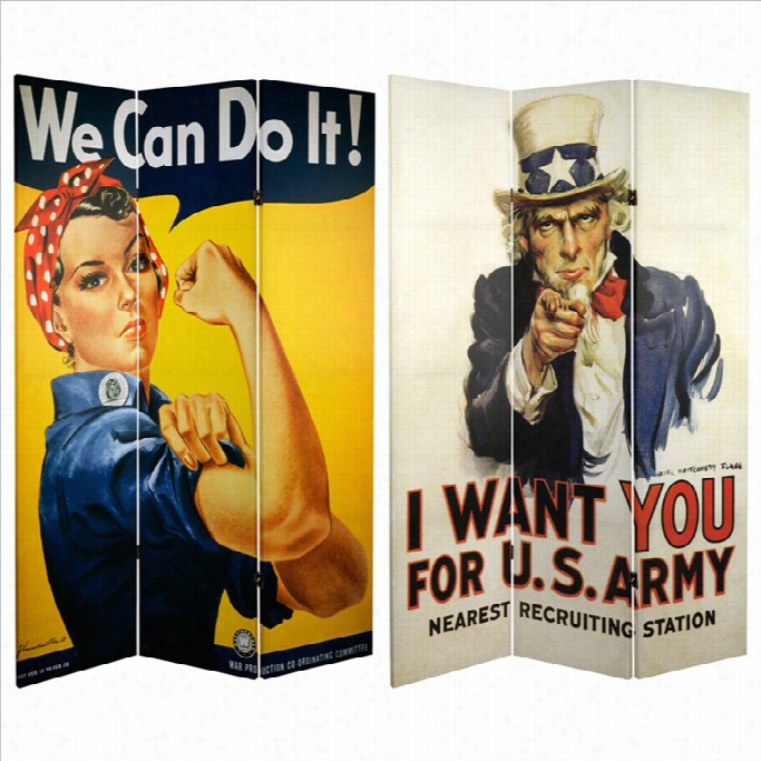 Oriental Wwii Posters Room Divider Upon 3 Pa Nel
