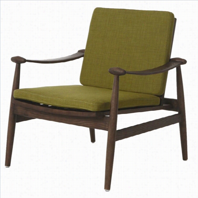 Pastel Furniture Freeport Upholstered Arm Chair In Green