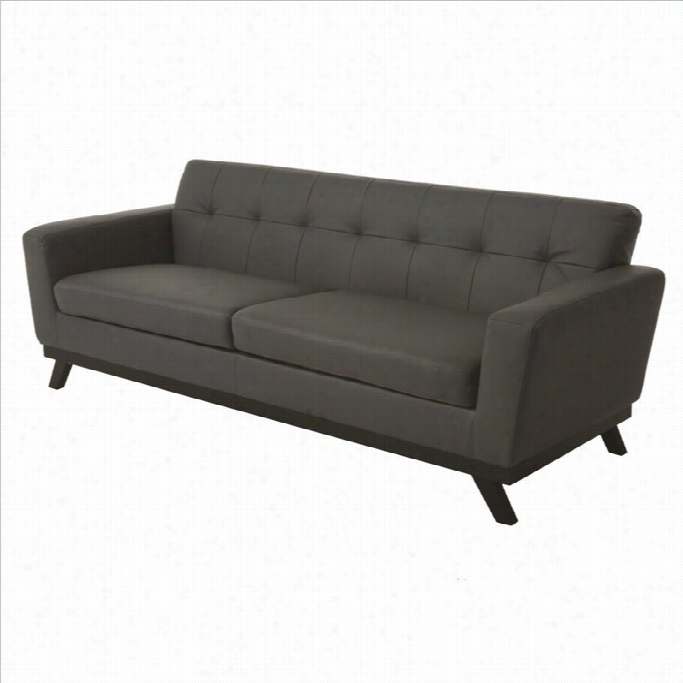 Pastel Furniture Qarchak Sofa In Bonded Split Gray-haired