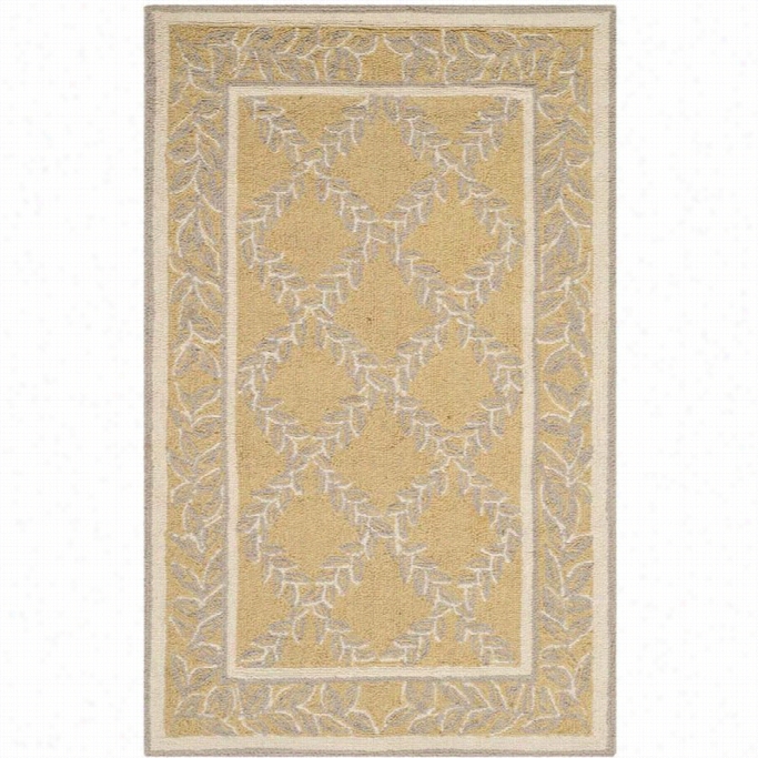 Safavieh Chelsea Yellow Transitional Rug - Runner 2'6 X 4'