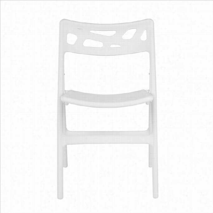 Safavieh Eva White Folding Chairin White (set Of 4)