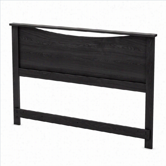 Sout Hshore Maddox Quite/queen Panel Headboard In Oak