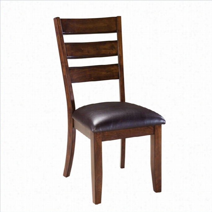 Standard Furniture Abaco Dining Chair In Tobacco Brown