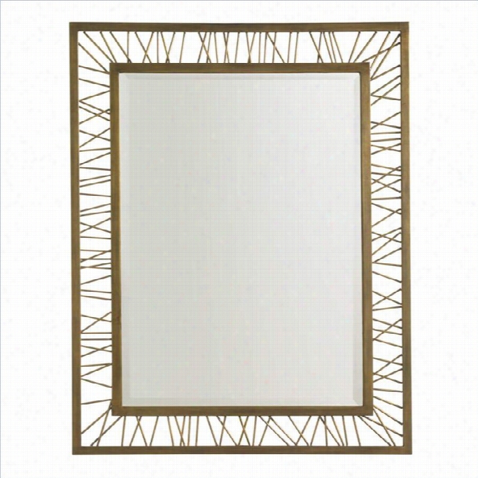 Stanley Furniture Crestaire Palm Canyon Rectangul Ar Mirror In Trophy