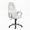 Coaster High Back Office Chair in White