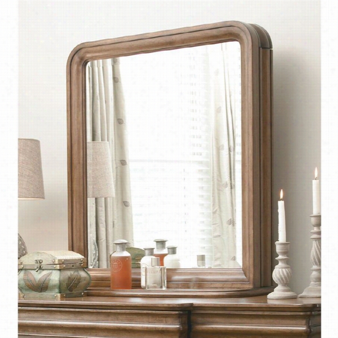 Universal  Furniture New Lou Vertical Storage Miirror In Cognac