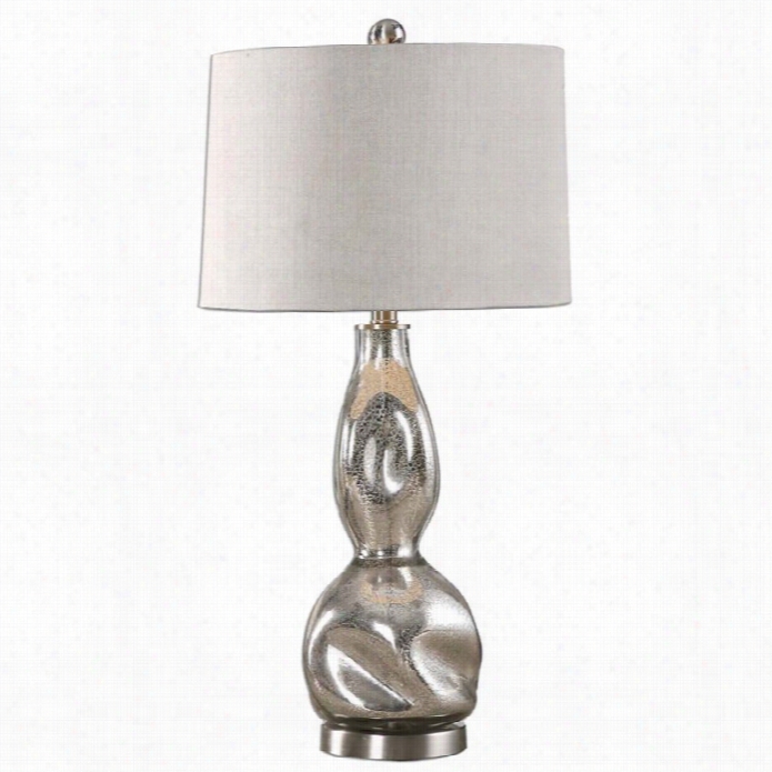 Uttermost Dovera Mefcury Glass Lamp