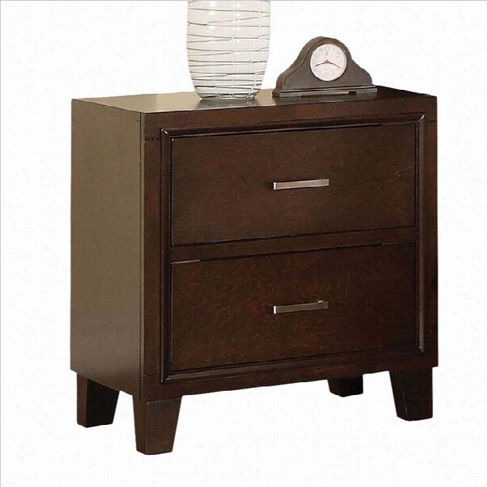 Acme Furniture Tyler Nightstand In Cappucc Ino