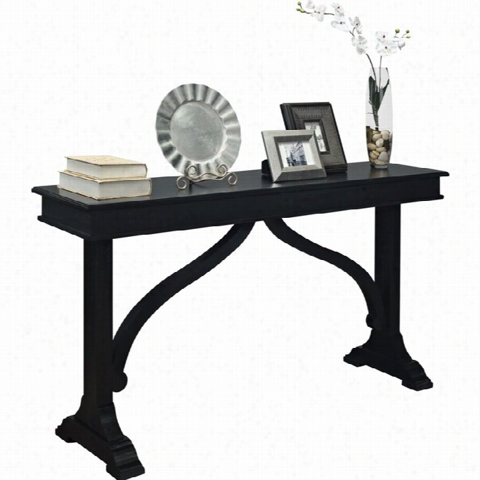 Altra Furniture Winston Wood Console Table In Black