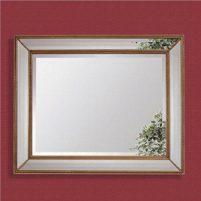 Bassett Mirror La Scala Wall Mirror In Antique Gold