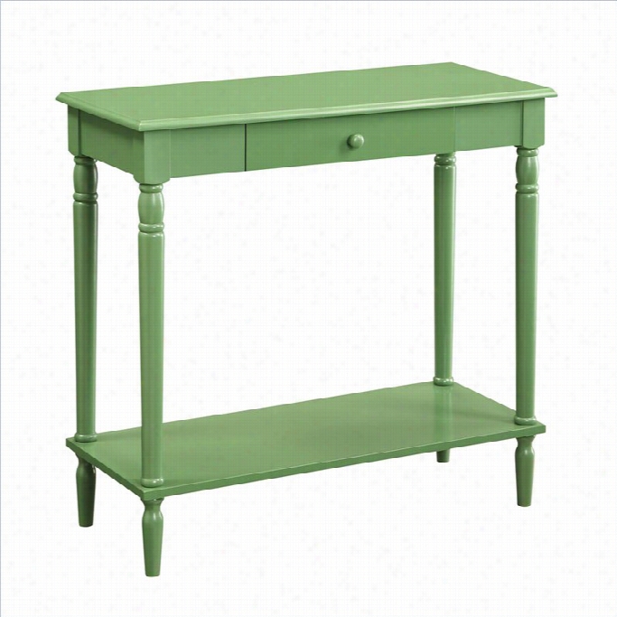 Con Venience Concepts French Country Hall Tabl - Green