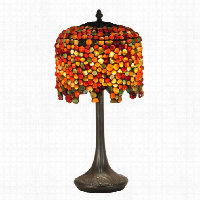 Dale Tiffany Pebblestone Wiste Ria Table Lamp