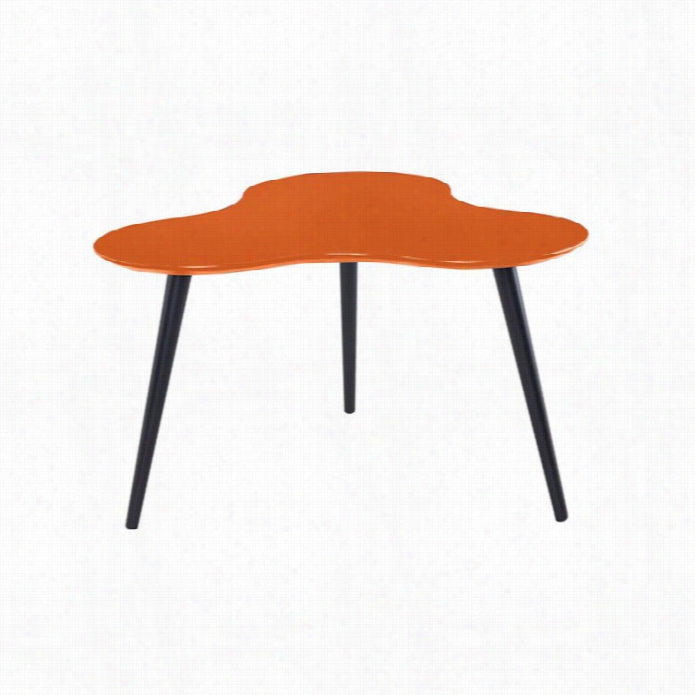 Diamond Sofa Beacon Coffee Table In Orange