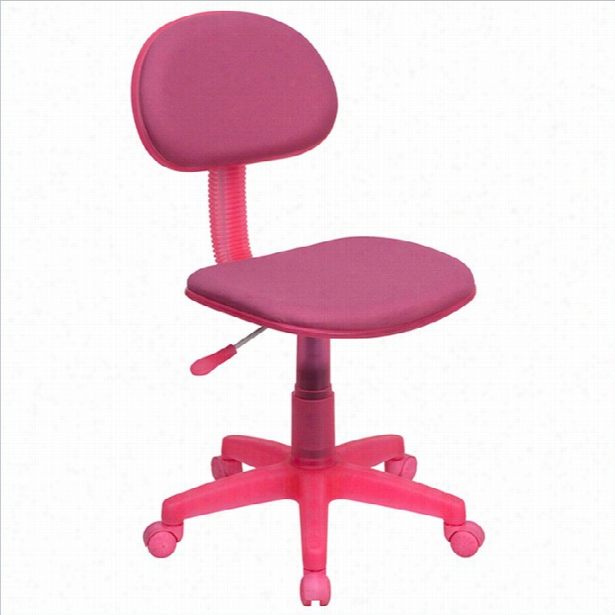 Flash Furniture Ergonomic Lesson Office Chair In Pink