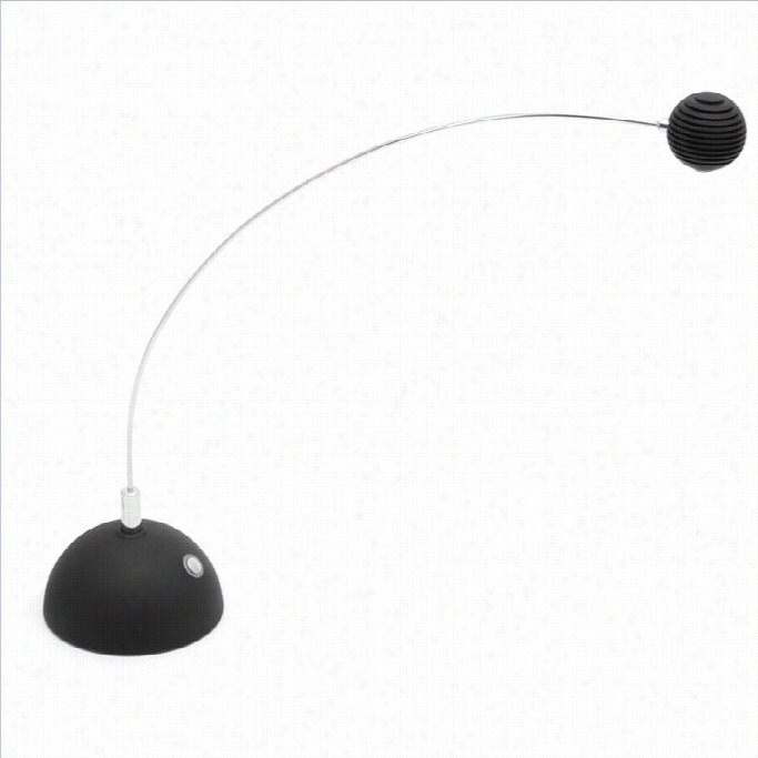 Lu Misource Atomic Truffle Led Tablle Lamp In Black