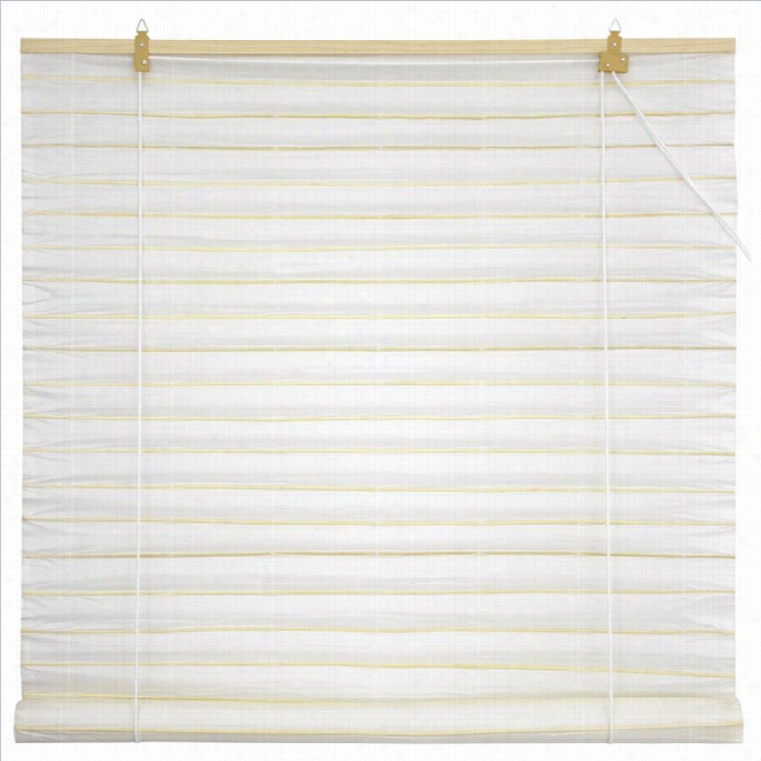 Oriental Furniture Shoji Roll Up Blinds In White