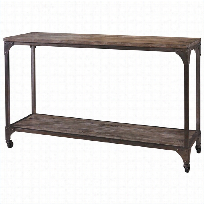 Powell Furniture Benjanmin Console Table In Indifferent